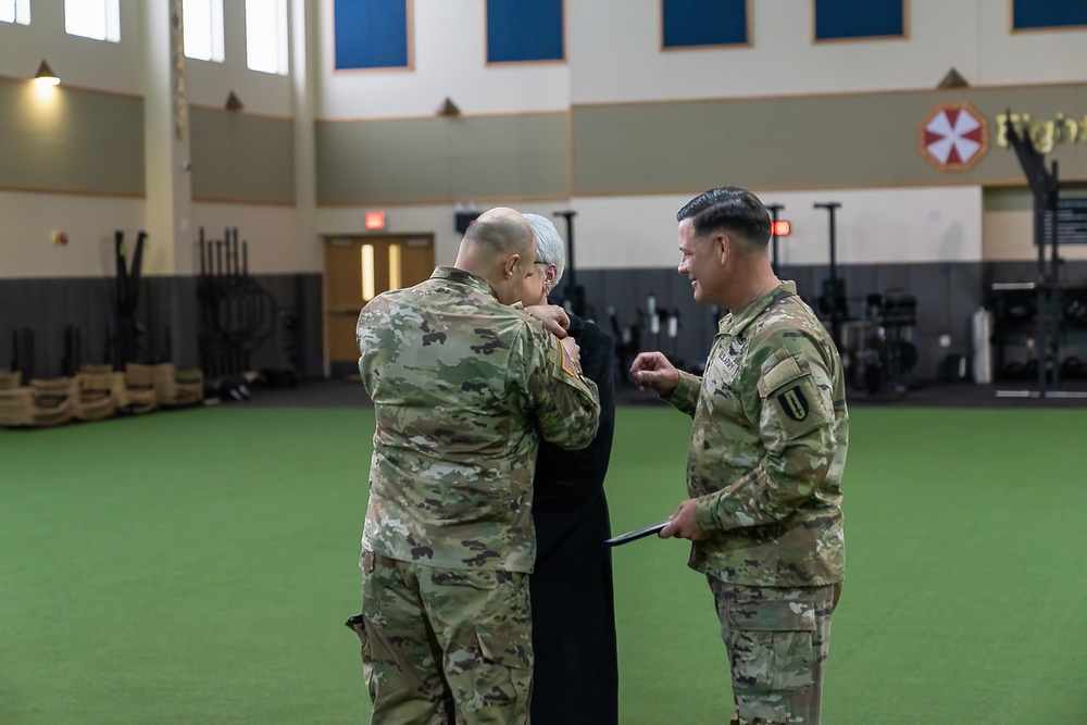 Command Sgt. Major High Relinquishment of Responsibility Ceremony