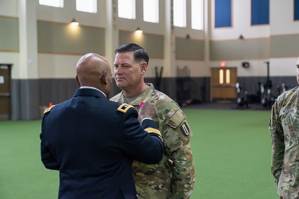 Command Sgt. Major High Relinquishment of Responsibility Ceremony