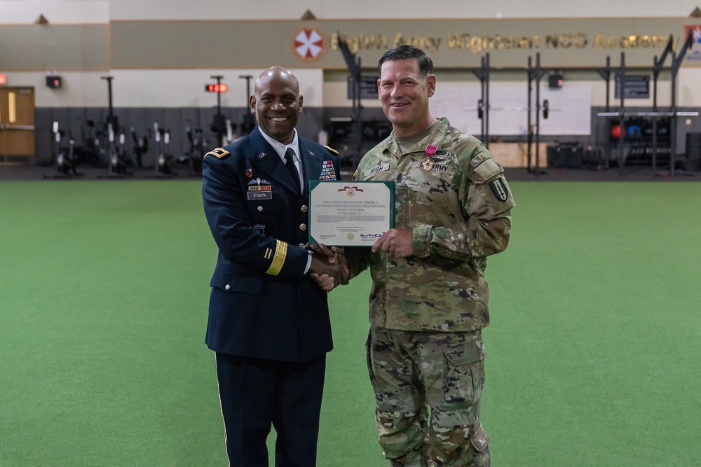 Command Sgt. Major High Relinquishment of Responsibility Ceremony