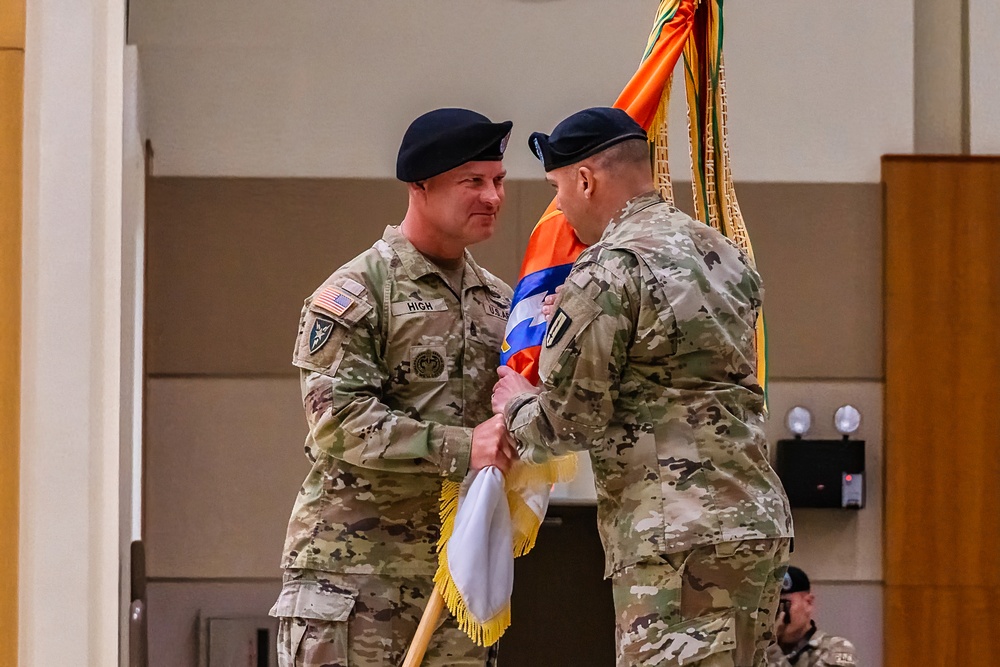 Command Sgt. Major High Relinquishment of Responsibility Ceremony