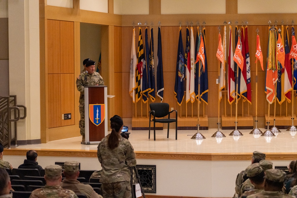 Command Sgt. Major High Relinquishment of Responsibility Ceremony