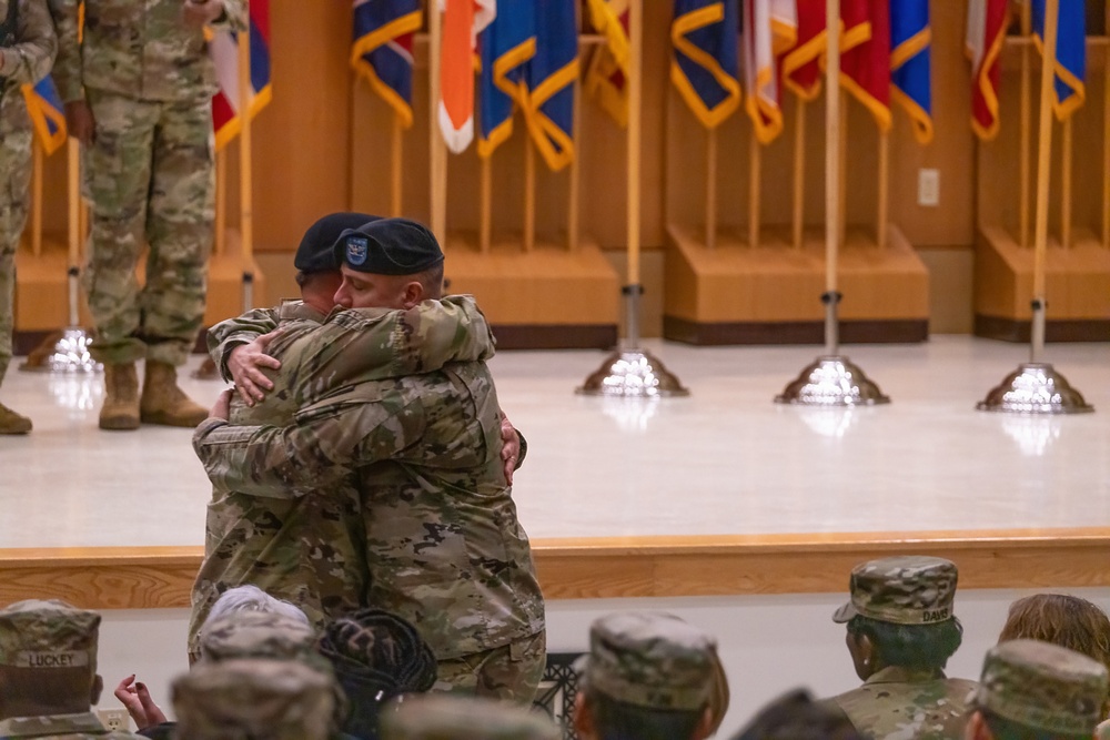 Command Sgt. Major High Relinquishment of Responsibility Ceremony