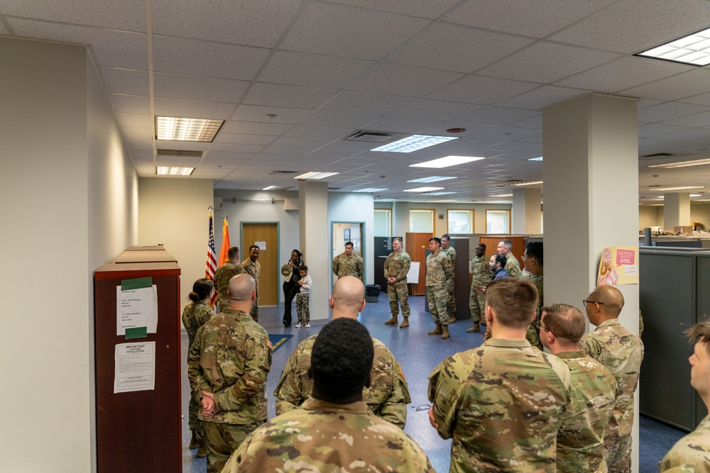DVIDS - Images - Corporal Braddock's promotion ceremony [Image 4 of 6]