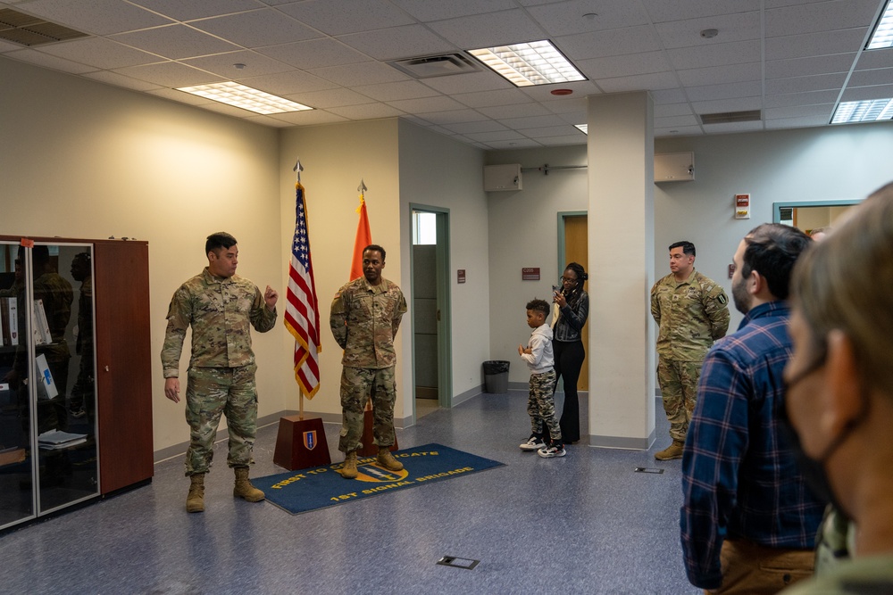 DVIDS - Images - Corporal Braddock's promotion ceremony [Image 5 of 6]