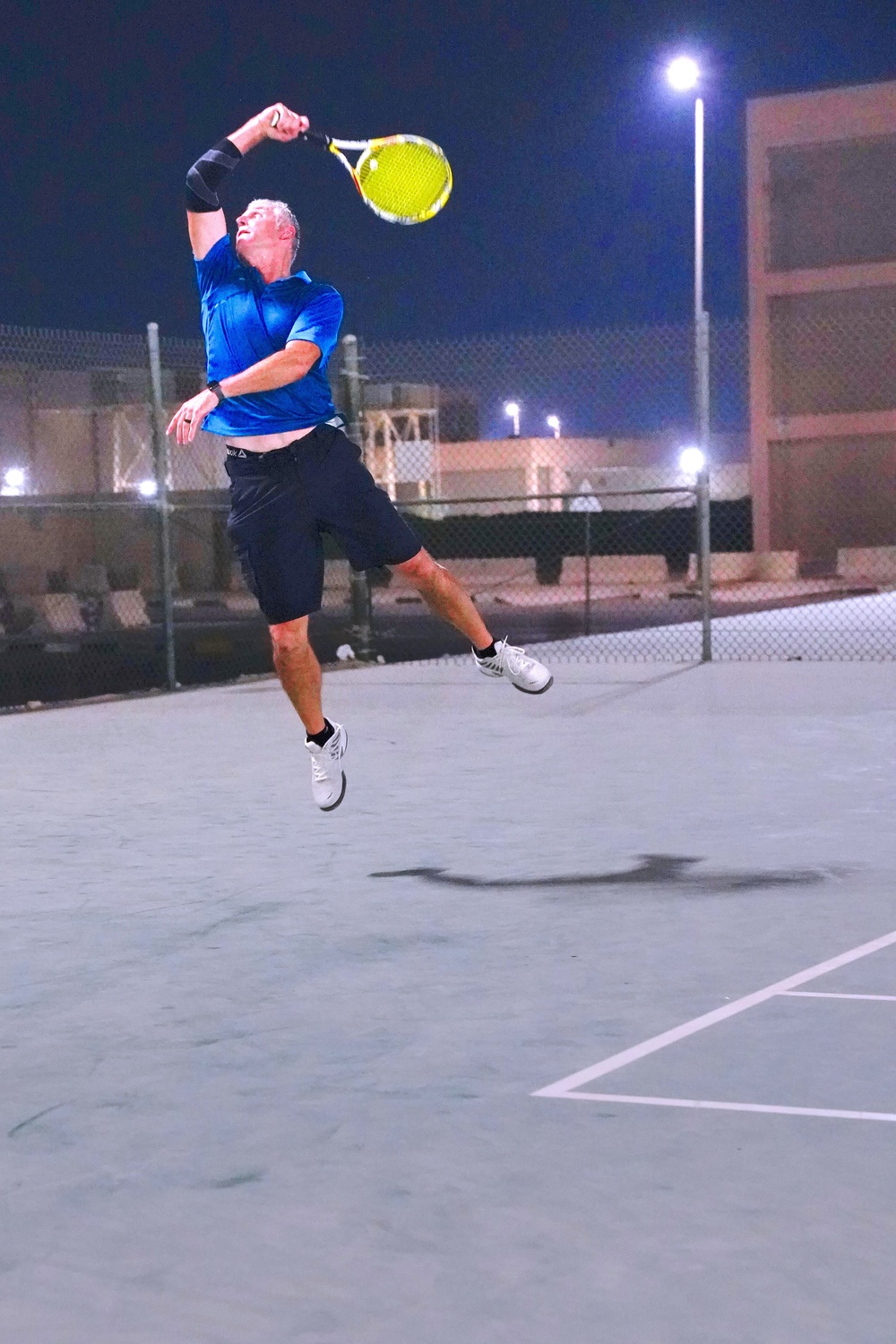 Service Members participate in a Tennis Tournament, hosted by ASG-KU, October, 2022