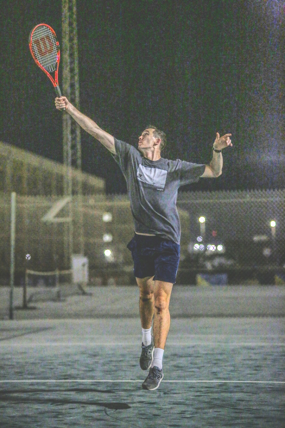Service Members participate in a Tennis Tournament, hosted by ASG-KU, October, 2022