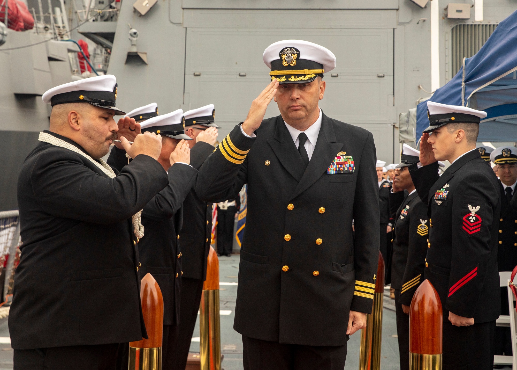 DVIDS - Images - USS Howard (DDG 83) Conducts Change of Command