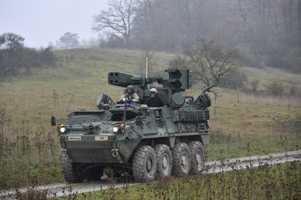 Dvids - Images - 5-4 Adar Stryker Drivers’ Training [image 13 Of 13]