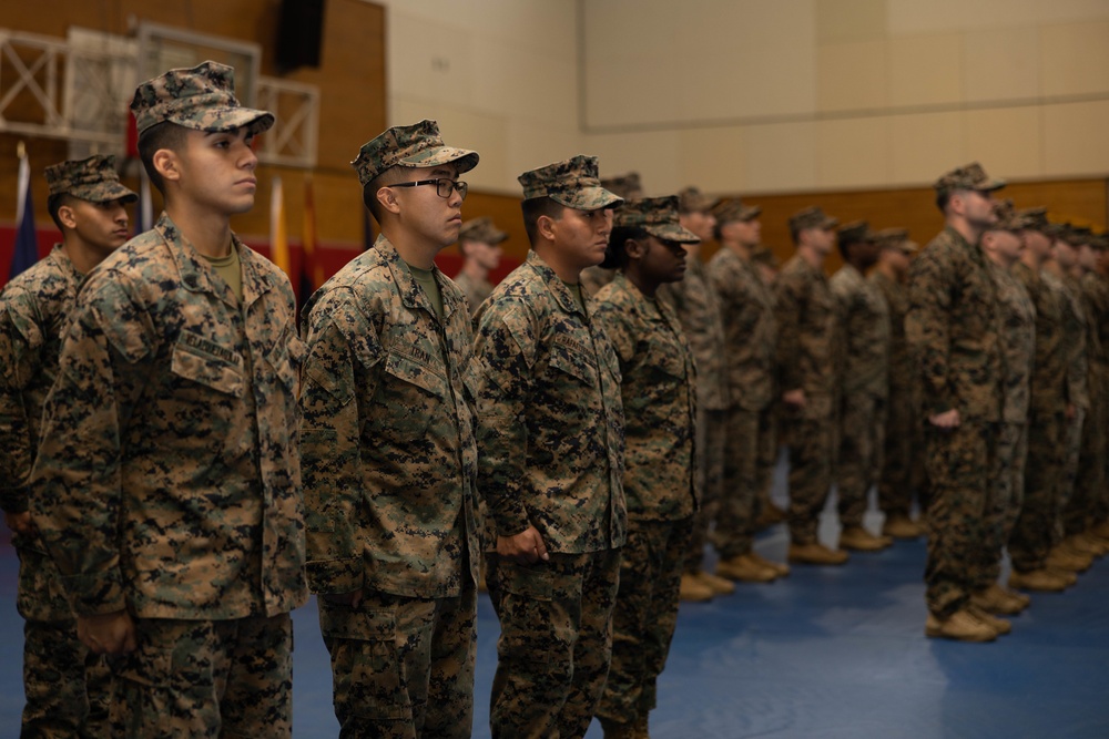 9th Engineer Support Battalion Sgt. Maj. David Potter Relief Ceremony