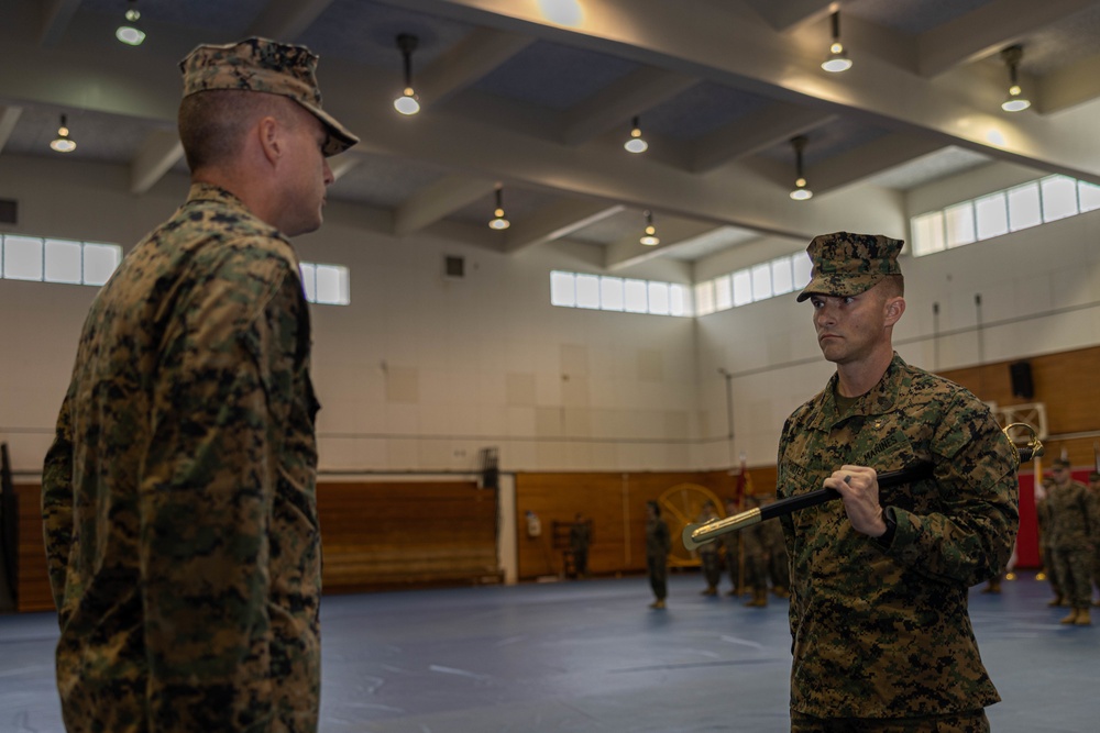 9th Engineer Support Battalion Sgt. Maj. David Potter Relief Ceremony 