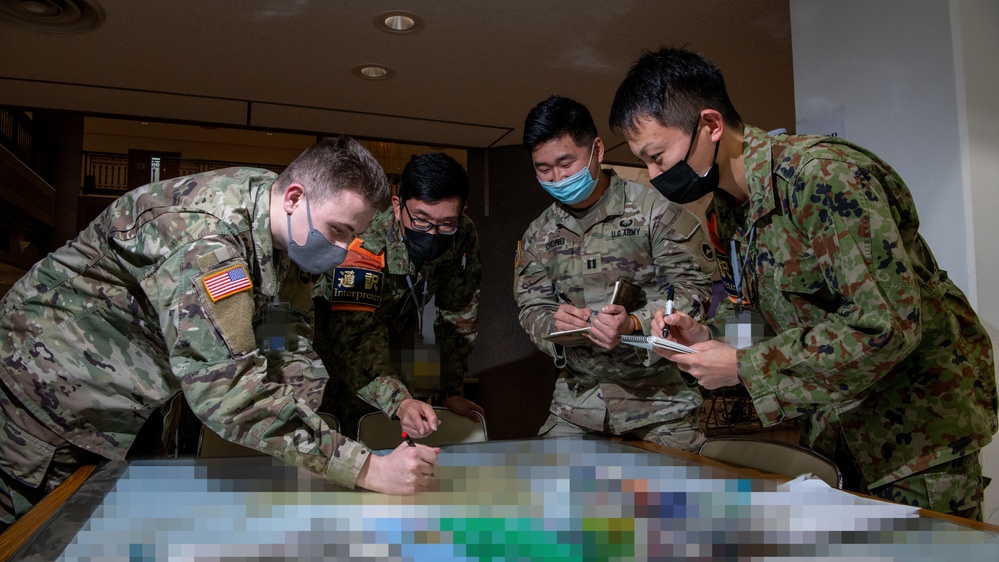 Service members prepare for exercise Yama Sakura 83