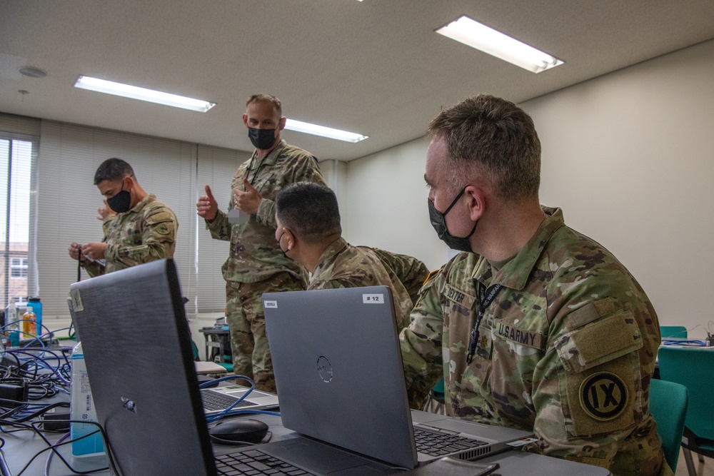 Service members prepare for exercise Yama Sakura 83