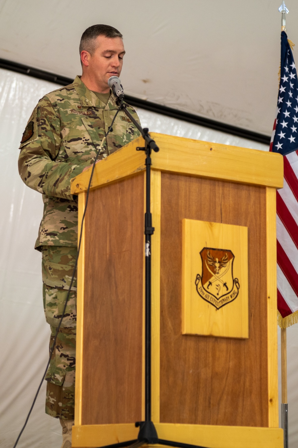 378th EAMXS change of command