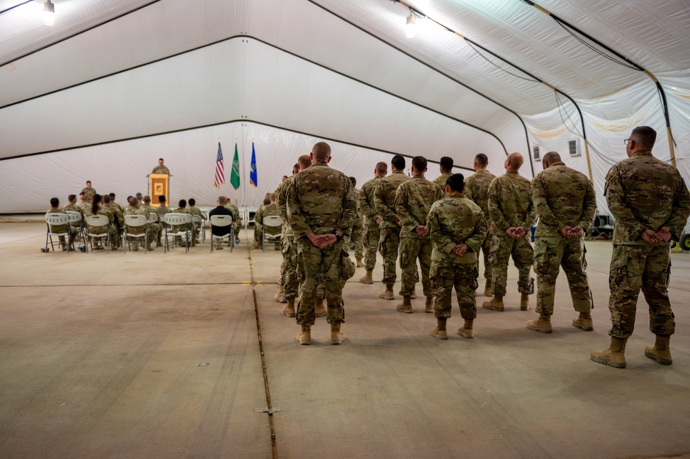 378th EAMXS change of command