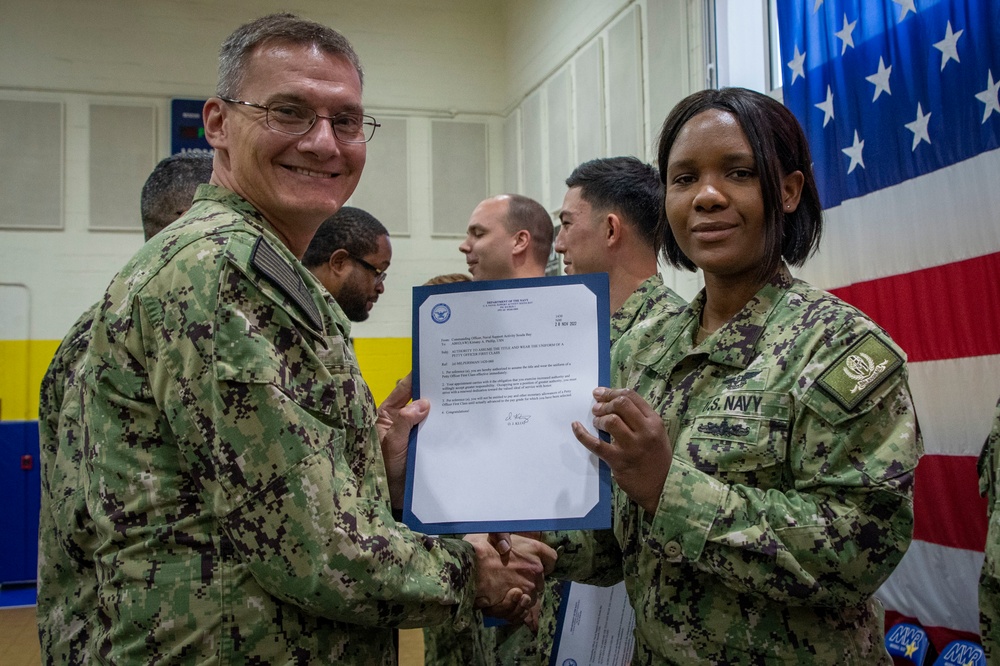 NSA Souda Bay Frocking Ceremony November 2022