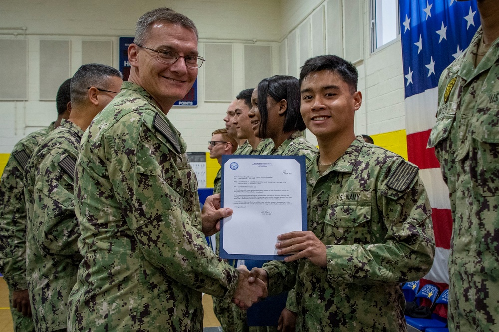 NSA Souda Bay Frocking Ceremony November 2022