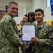 NSA Souda Bay Frocking Ceremony November 2022