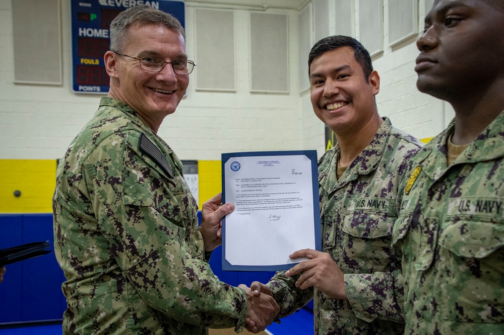 NSA Souda Bay Frocking Ceremony November 2022