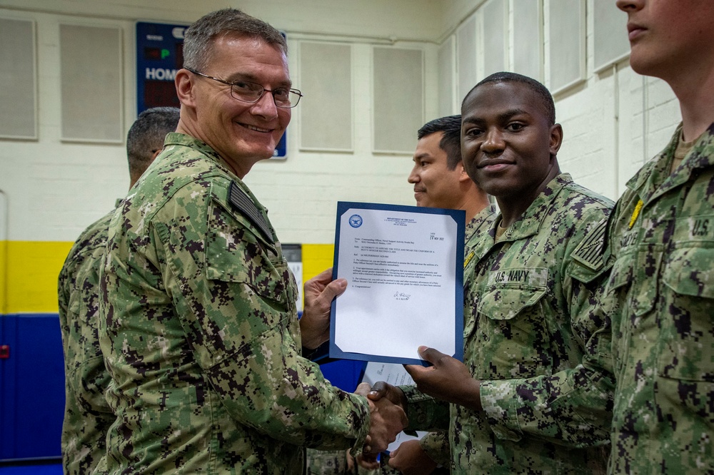 NSA Souda Bay Frocking Ceremony November 2022