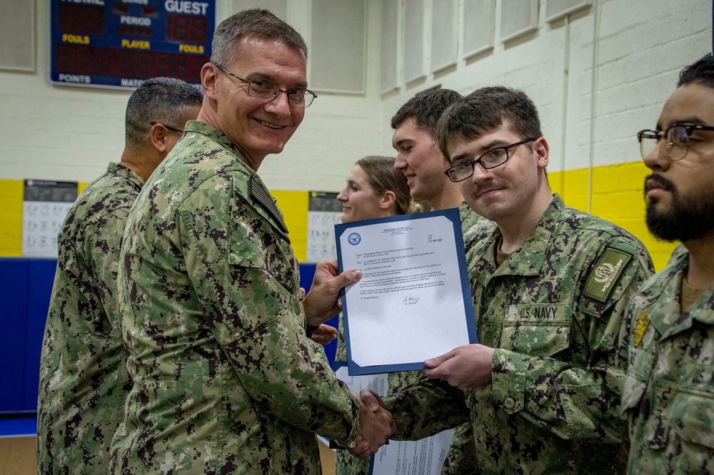 NSA Souda Bay Frocking Ceremony November 2022