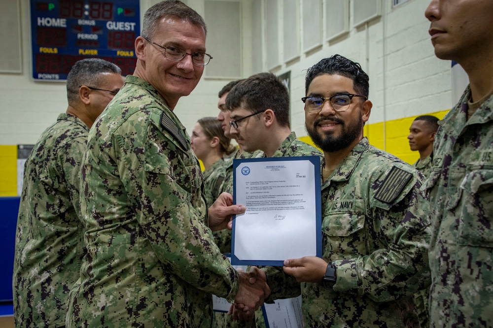 NSA Souda Bay Frocking Ceremony November 2022