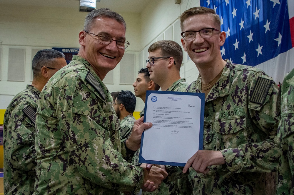 NSA Souda Bay Frocking Ceremony November 2022