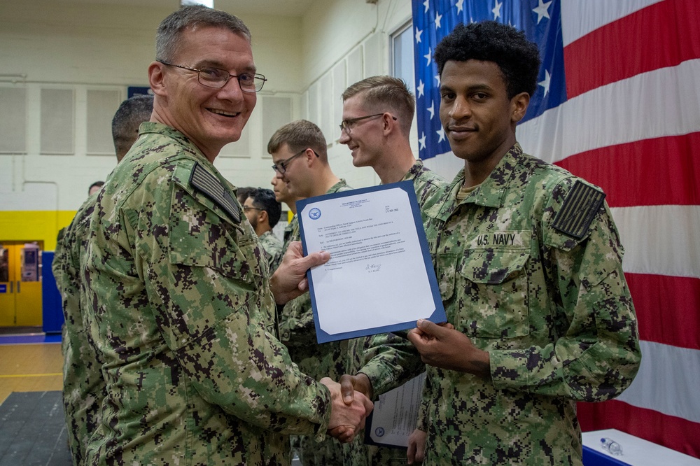 NSA Souda Bay Frocking Ceremony November 2022