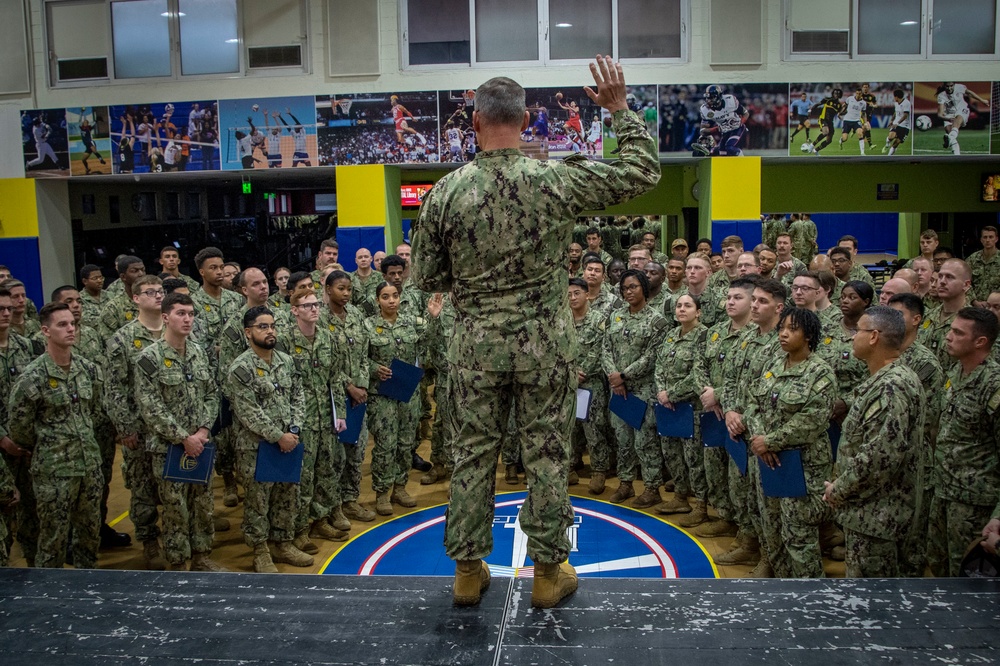 NSA Souda Bay Frocking Ceremony November 2022