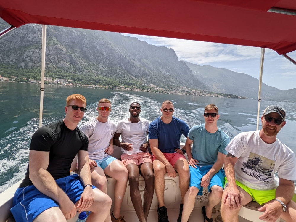 MSGs explore the Bay of Kotor in Montenegro