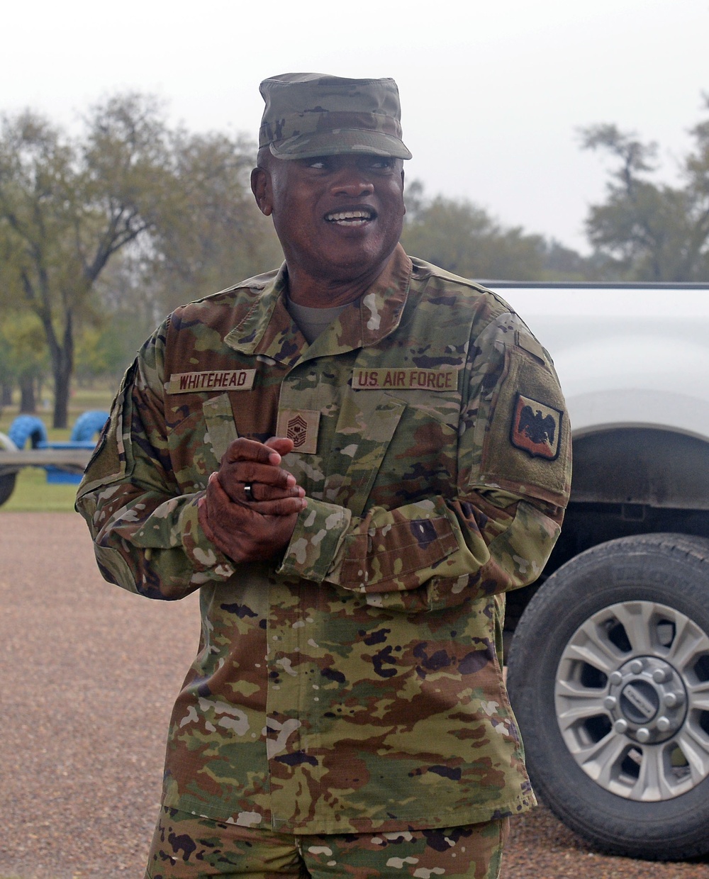 NGB leadership visits Texas National Guard troops on the border