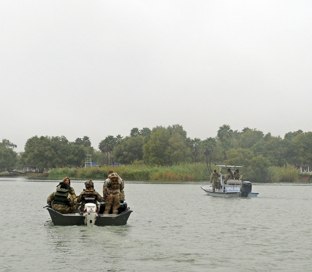 NGB leadership visits Texas National Guard troops on the border