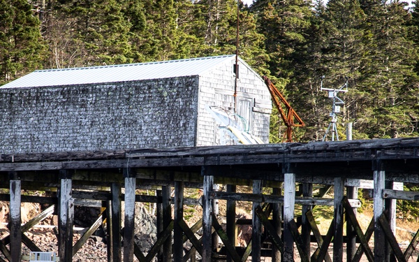 ERDC Researchers Set Experiment for Paint Type Testing, Weather Observation Tower on Treat Island, ME