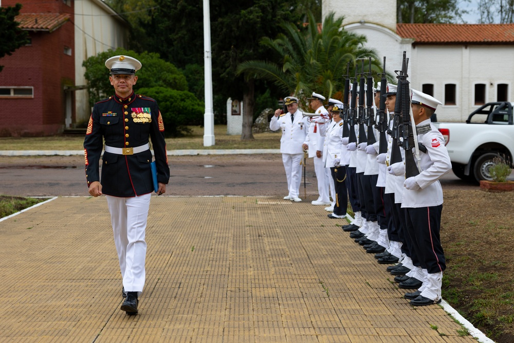 Lt. Gen. Bellon Attends Argentine Marine Corps Birthday