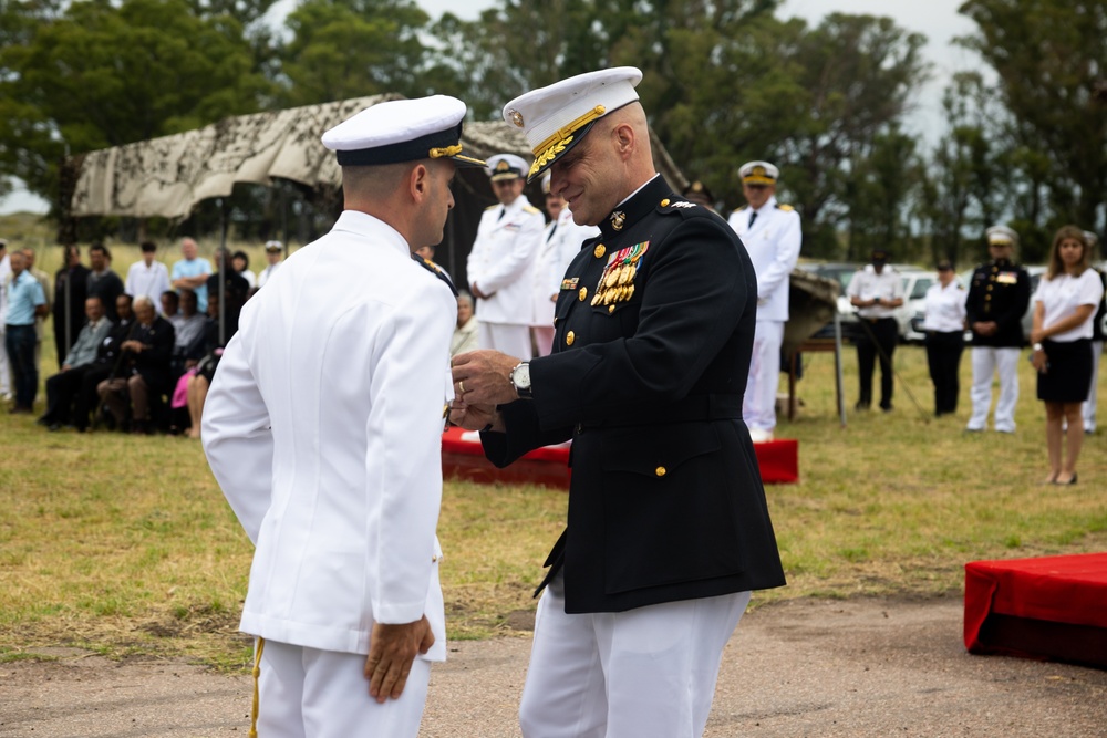 Lt. Gen. Bellon Attends Argentine Marine Corps Birthday