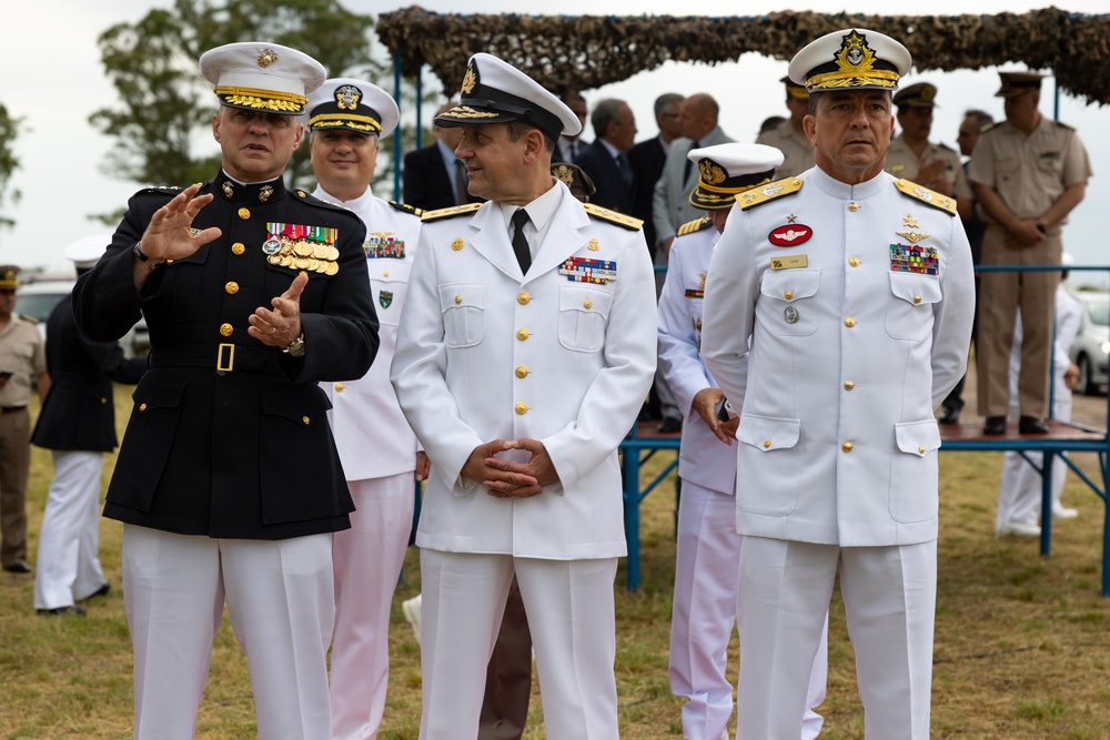 Lt. Gen. Bellon Attends Argentine Marine Corps Birthday