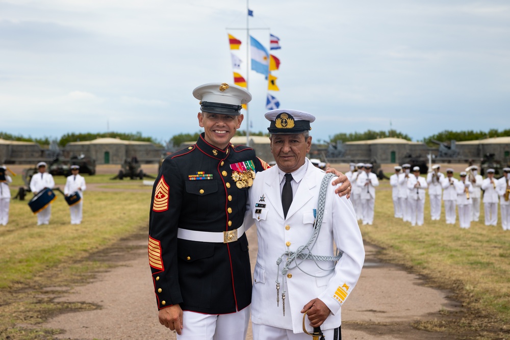 Lt. Gen. Bellon Attends Argentine Marine Corps Birthday