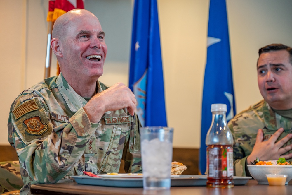 20th Air Force leaders visit, discuss leading people