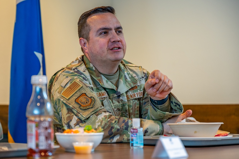 20th Air Force leaders visit, discuss leading people