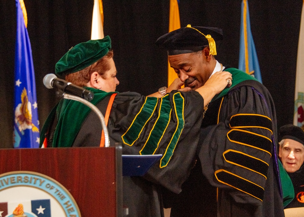 Dr. Jonathan Woodson Installed as Uniformed Services University's Seventh President