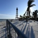 Crews Work to Repair the Sanibel Lighthouse Damaged by Hurricane Ian