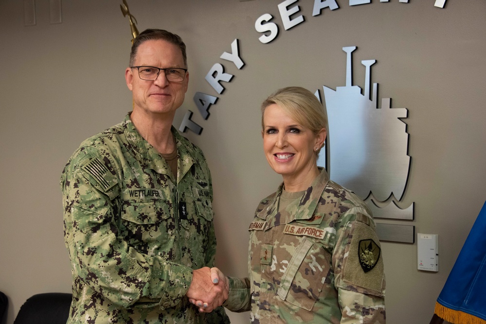 USTRANSCOM Director of Operations Visits MSC