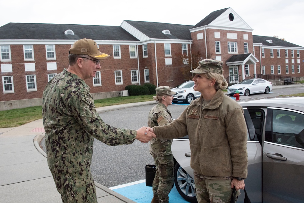 USTRANSCOM Director of Operations Visits MSC