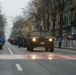 Screaming Eagles participate in the Romanian National Day parade.