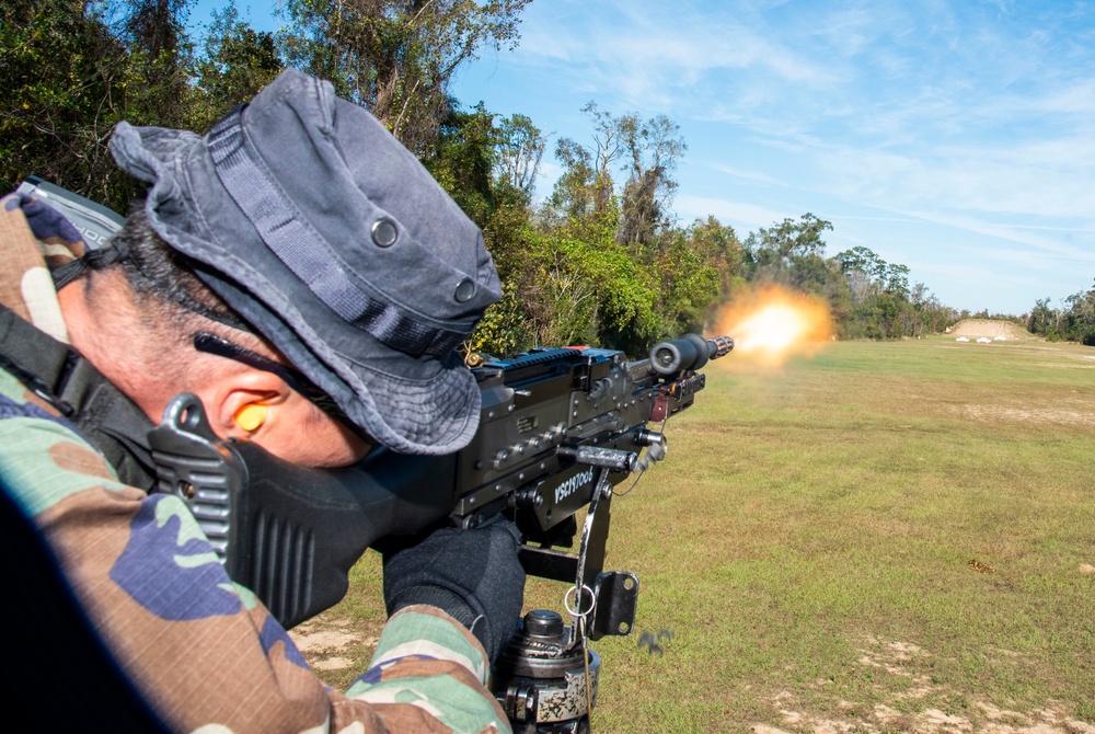 Partner nation Students Conduct Machine Gun Training at NAVSCIATTS