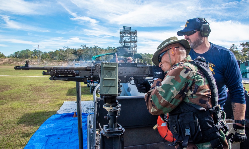 Partner nation Students Conduct Machine Gun Training at NAVSCIATTS