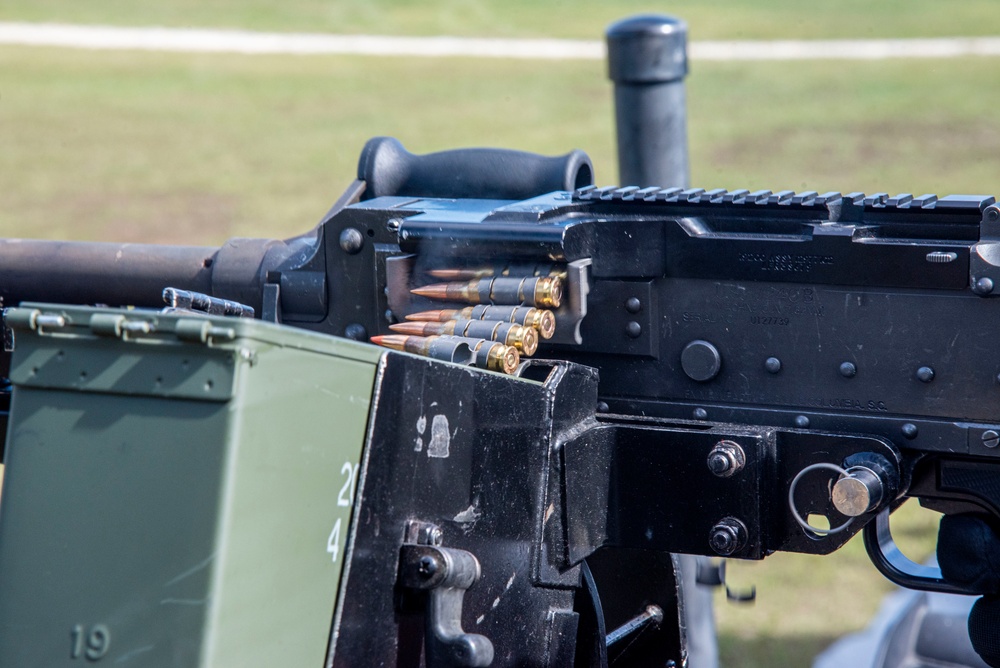 Partner nation Students Conduct Machine Gun Training at NAVSCIATTS