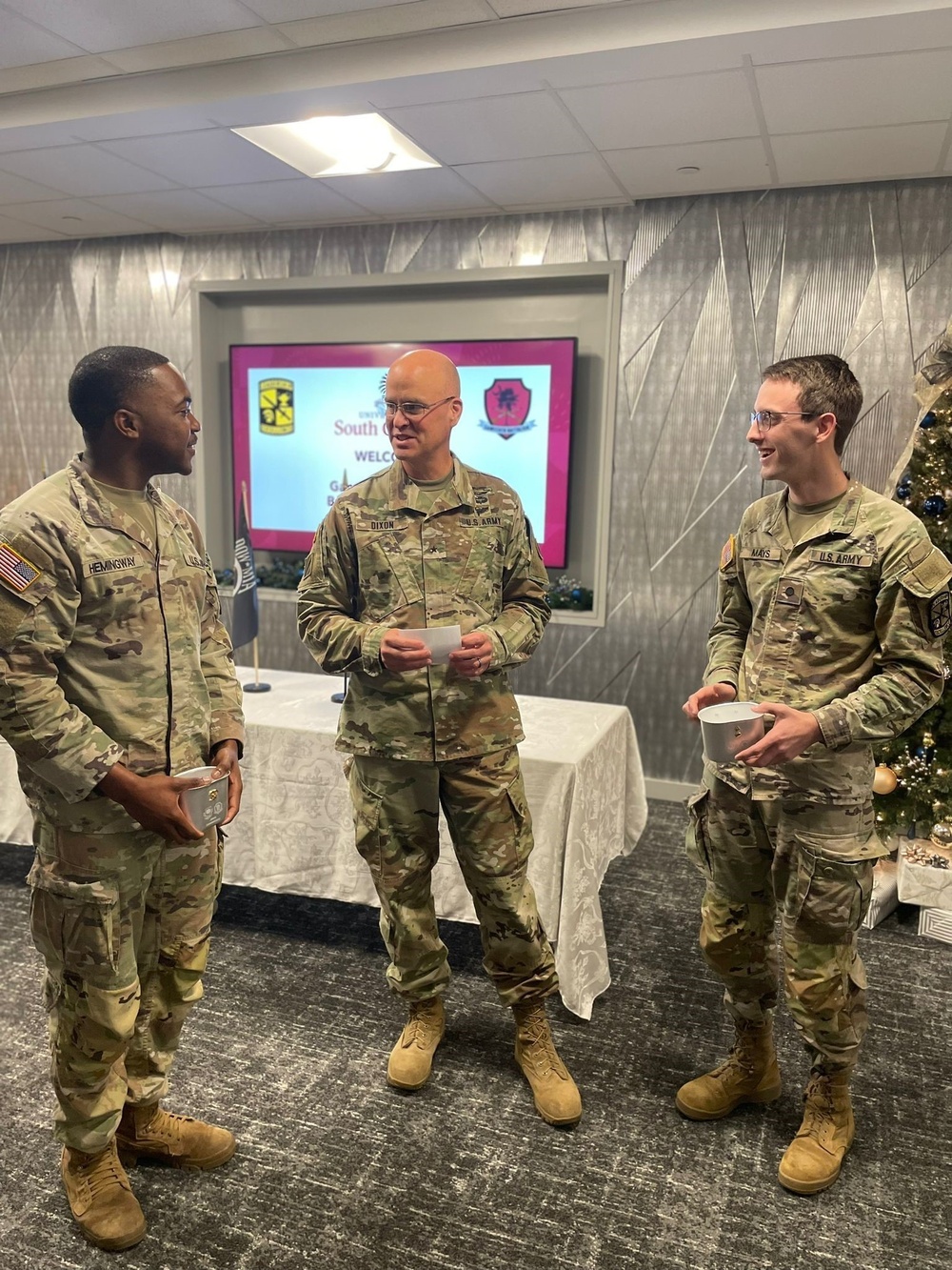 BG Dixon speaks at University of South Carolina ROTC branching ceremony