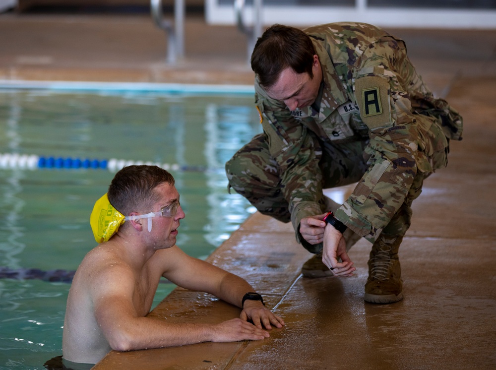 3rd Infantry Division Soldiers Participate in Marne Week 2022 Indoor Triathlon