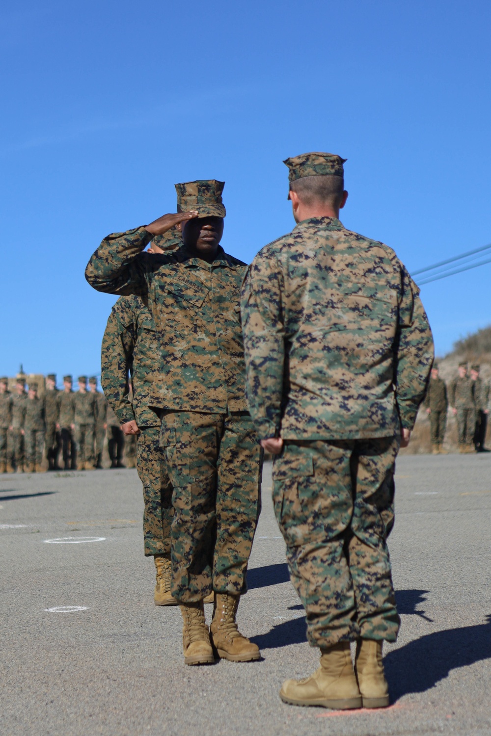 1st Radio Battalion Sgt. Maj. Relief and Appointment