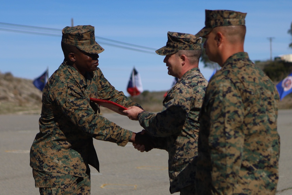 1st Radio Battalion Sgt. Maj. Relief and Appointment